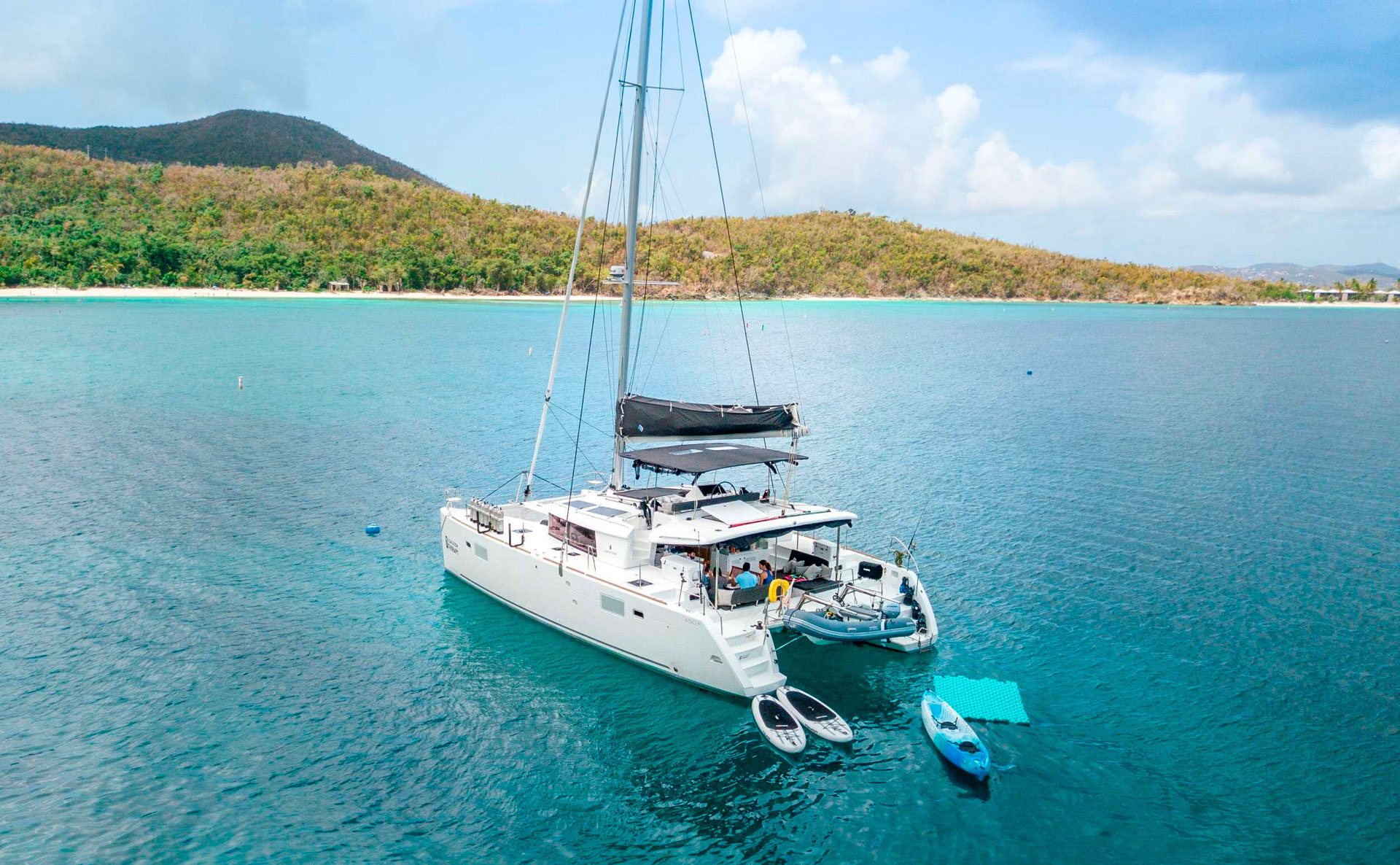 floatation therapy catamaran