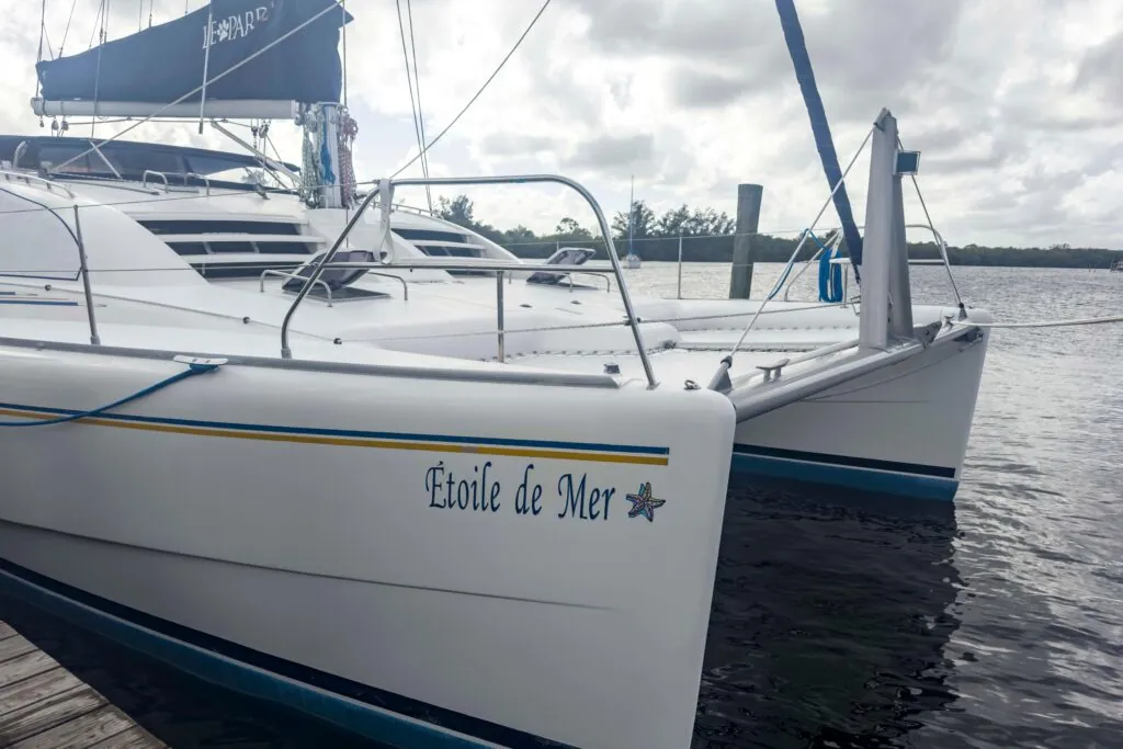 2002 Leopard 42 toile de Mer