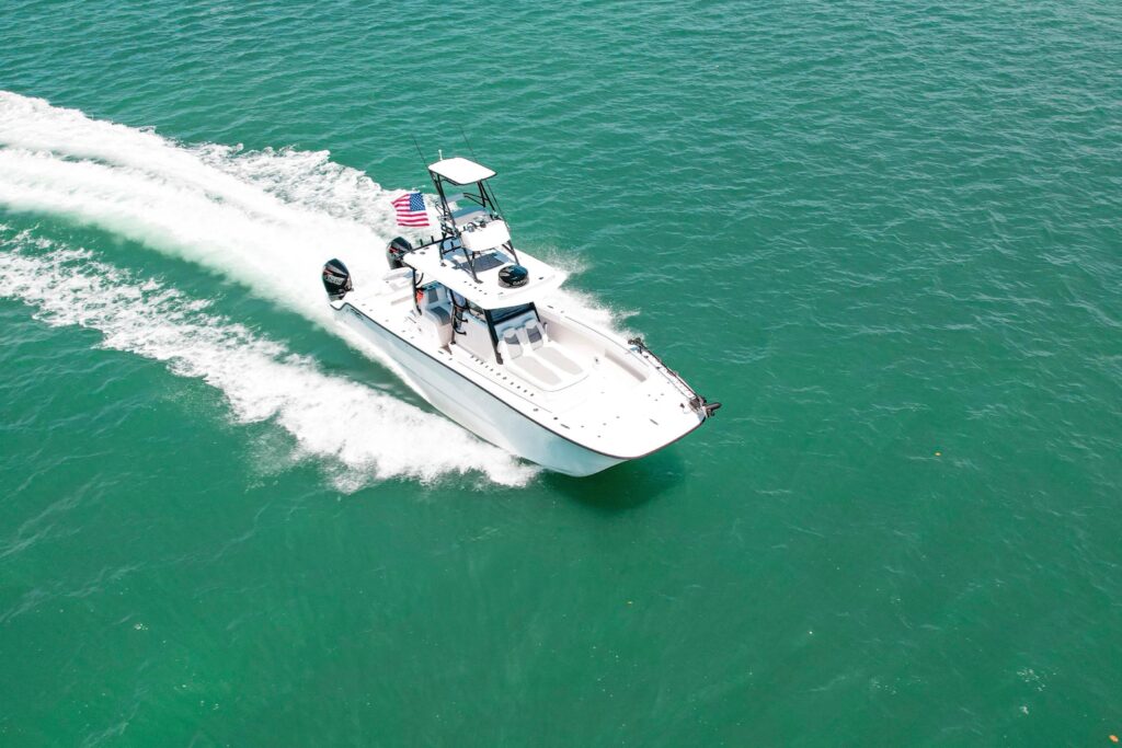 2023 Invincible 33 Catamaran Compensating