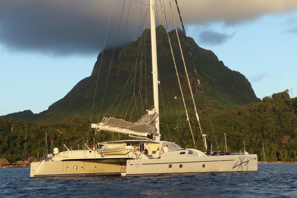 2003 Multiplast Converted Maxi Cruising Catamaran VITALIA II