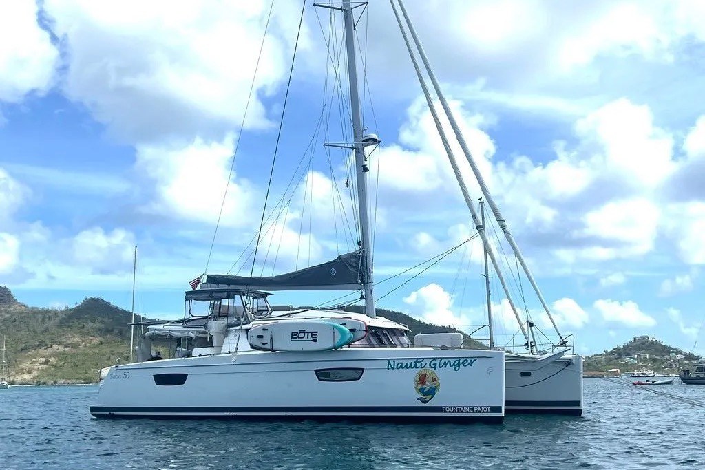 2021 Fountaine Pajot SABA 50 Nauti Ginger