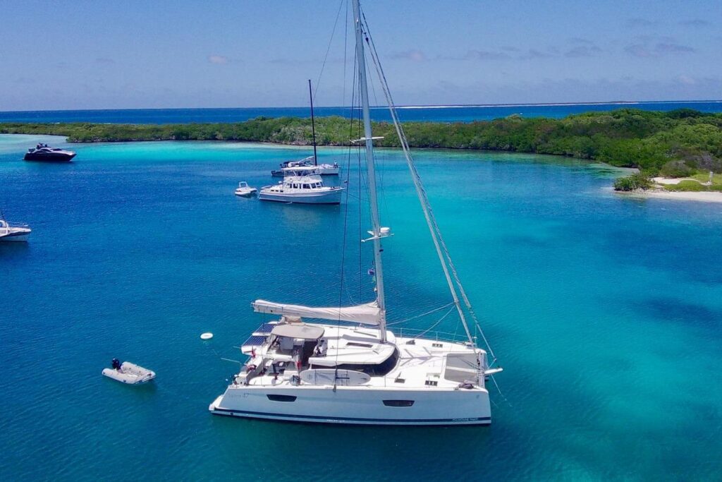 2018 Fountaine Pajot Saona 47 enjoy
