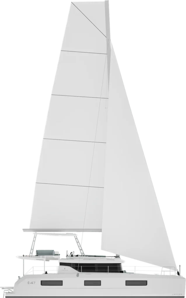 Lagoon 47 sail plan