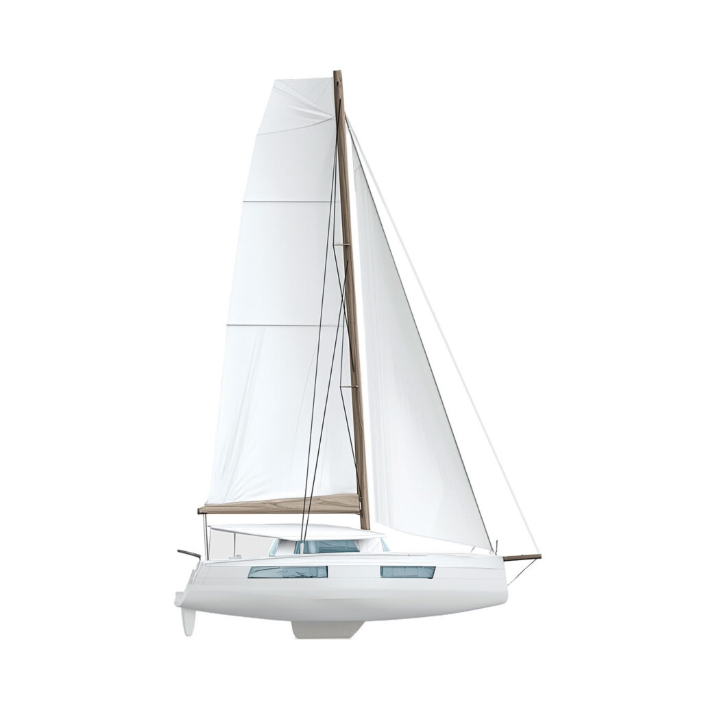 Nautitech 44 Open sail plan